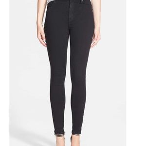 Hudson Jeans Barbara High Waist Skinny Black - 28